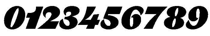 RL Limo Black Italic Font OTHER CHARS