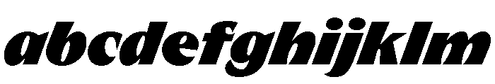 RL Limo Black Italic FONT
