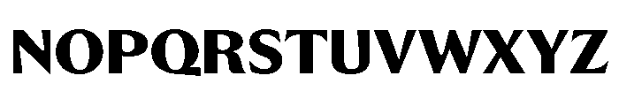 RL Limo Bold Font UPPERCASE