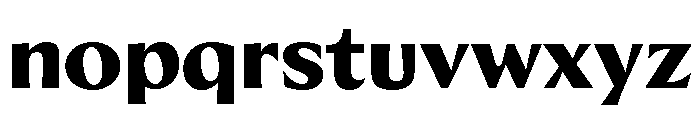 RL Limo Bold Font LOWERCASE