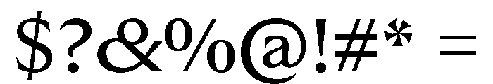 RL Limo Regular Font OTHER CHARS