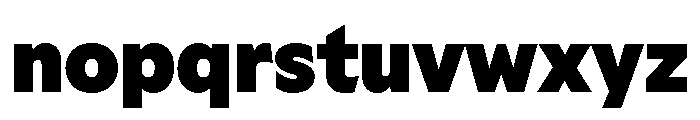 Rl Aqva Extra Bold Font LOWERCASE