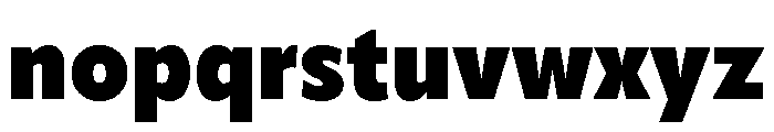 Rl Aqva Heavy Font LOWERCASE