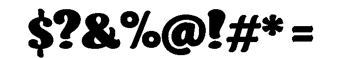 Rl Folklor Regular Font OTHER CHARS