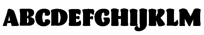 Rl Folklor Regular Font UPPERCASE