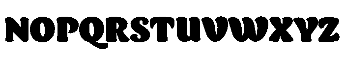 Rl Folklor Regular Font UPPERCASE