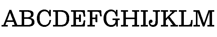 Rl Horizon Light Font UPPERCASE