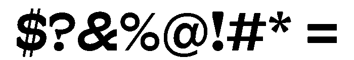 Rl Horizon Medium Font OTHER CHARS