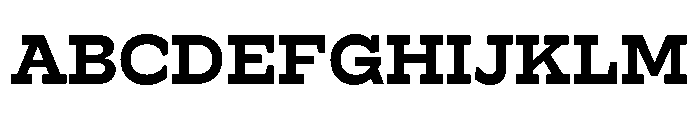 Rl Horizon Medium Font UPPERCASE