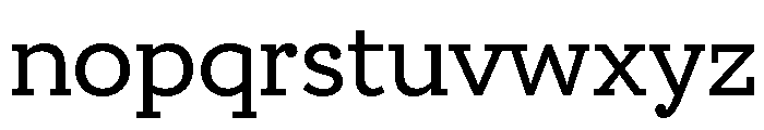 Rl Horizon Semibold Font LOWERCASE