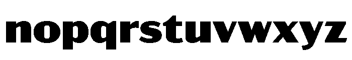 Rl Limo Extra Bold Font LOWERCASE