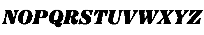 Rl Limo Heavy Italic Font UPPERCASE