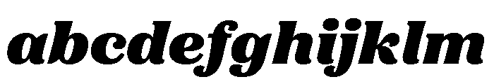 Rl Limo Heavy Italic FONT
