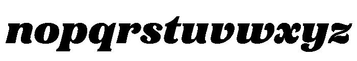 Rl Limo Heavy Italic Font LOWERCASE