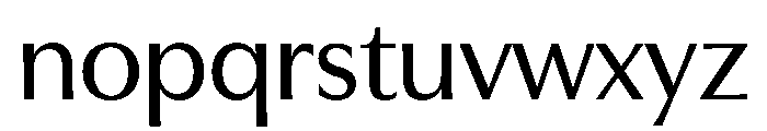 Rl Limo Medium Font LOWERCASE