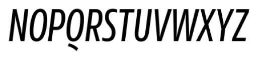 Rleud Condensed Medium Italic Font UPPERCASE