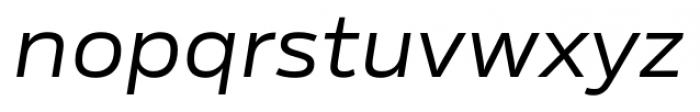 Rleud Extended Italic Font LOWERCASE