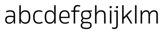 Rleud Light Font LOWERCASE