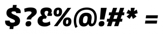 Rleud Medium Bold Italic Font OTHER CHARS