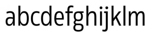 Rleud Narrow Regular Font LOWERCASE