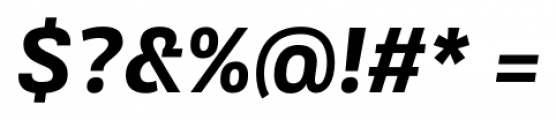 Rleud SC Bold Italic Font OTHER CHARS