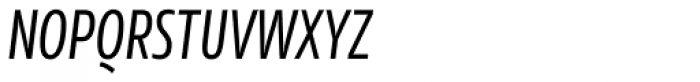 Rleud Condensed SC Italic Font LOWERCASE