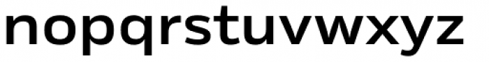 Rleud Extended Demi Font LOWERCASE