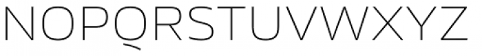 Rleud Extended SC Thin Font LOWERCASE