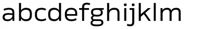 Rleud Extended Font LOWERCASE