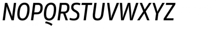 Rleud Narrow Medium Italic Font UPPERCASE