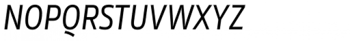 Rleud Narrow SC Italic Font LOWERCASE