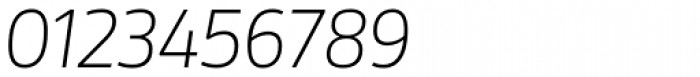 Rleud SC ExtraLight Italic Font OTHER CHARS