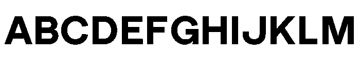 RL Gruezi Bold Font UPPERCASE
