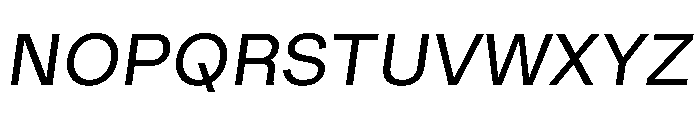 RL Gruezi BookItalic Font UPPERCASE