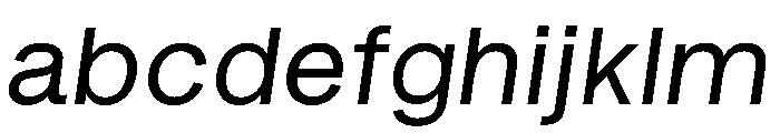 RL Gruezi LightItalic FONT