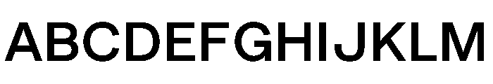RL Gruezi Medium Font UPPERCASE