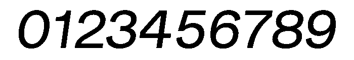 RL Gruezi RegularItalic Font OTHER CHARS
