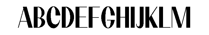 RL Unno Regular Font UPPERCASE