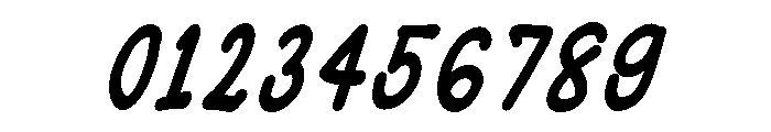 RM Coastal Beach Italic Font OTHER CHARS