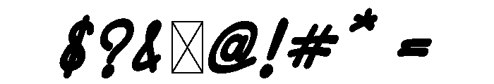 RM Coastal Beach Italic Font OTHER CHARS