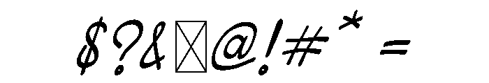 RM Coastal Beach Light Italic Font OTHER CHARS