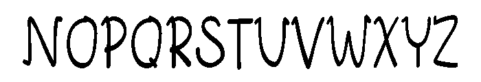 RM Coastal Beach Light Font UPPERCASE