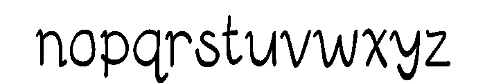 RM Coastal Beach Light Font LOWERCASE