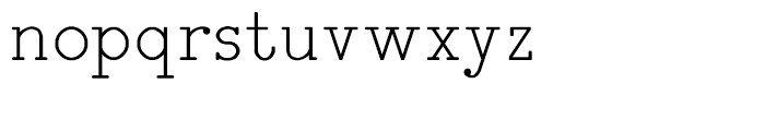RM True To Type Regular Font LOWERCASE