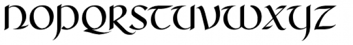 RM Celtic Regular Font UPPERCASE