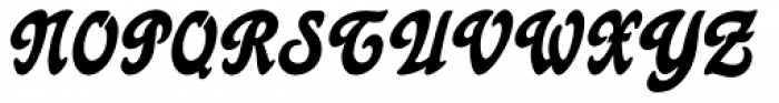 RMU Belvedere Italic Font UPPERCASE