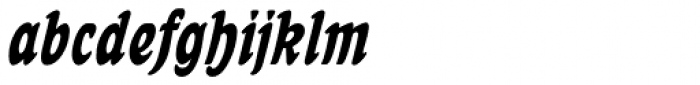RMU Belvedere Italic Font LOWERCASE
