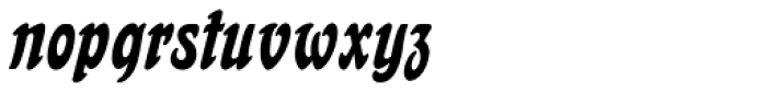 RMU Belvedere Italic Font LOWERCASE