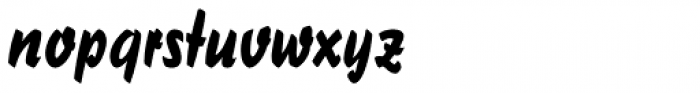 RMU Bison Italic Font LOWERCASE