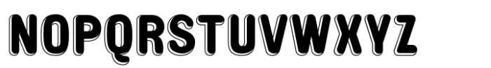RMU Bowery Font UPPERCASE